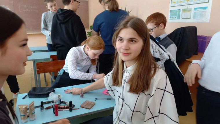 "Испытания" для девочек нашей школы.